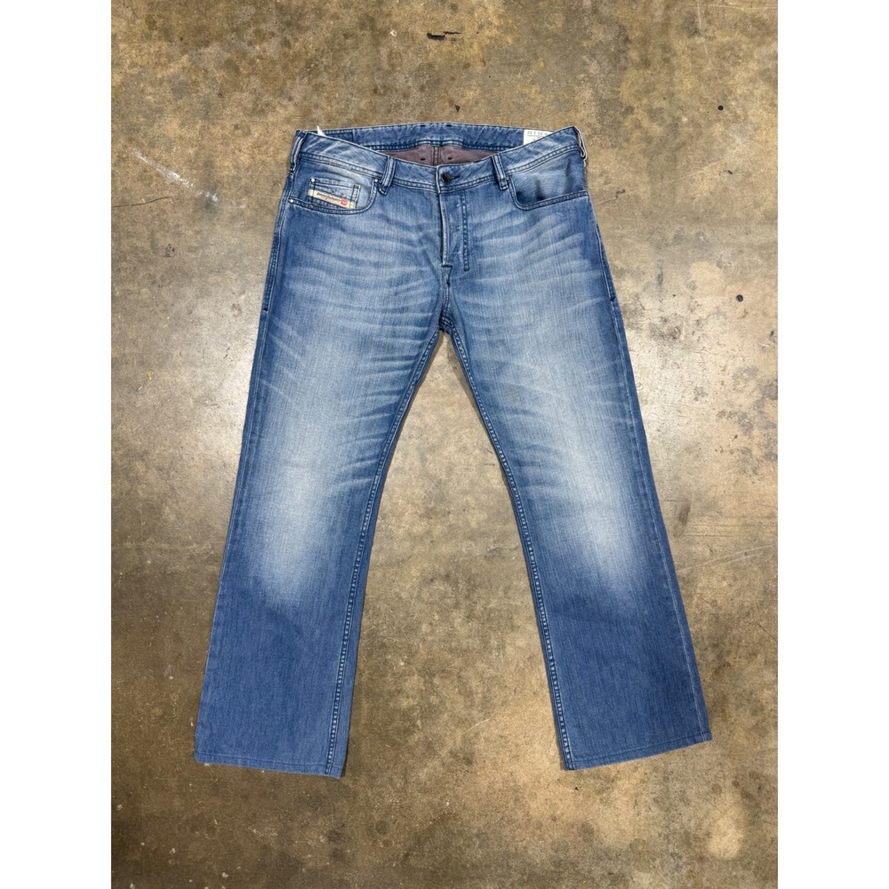 Diesel Zatiny Bootcut‎ Jeans Mens 33x32 Medium Wash Blue Denim Made in Italy